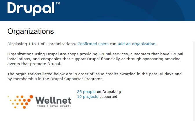 Wellnet presente al Drupal Global Contribution Weekend